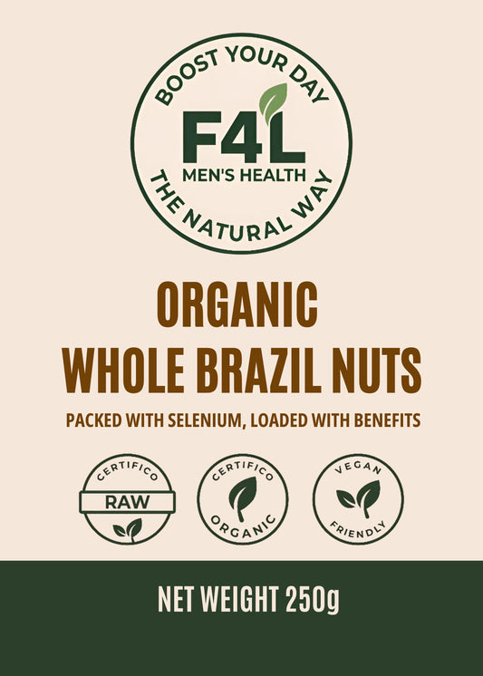 Organic Whole Brazil Nuts (250g)
