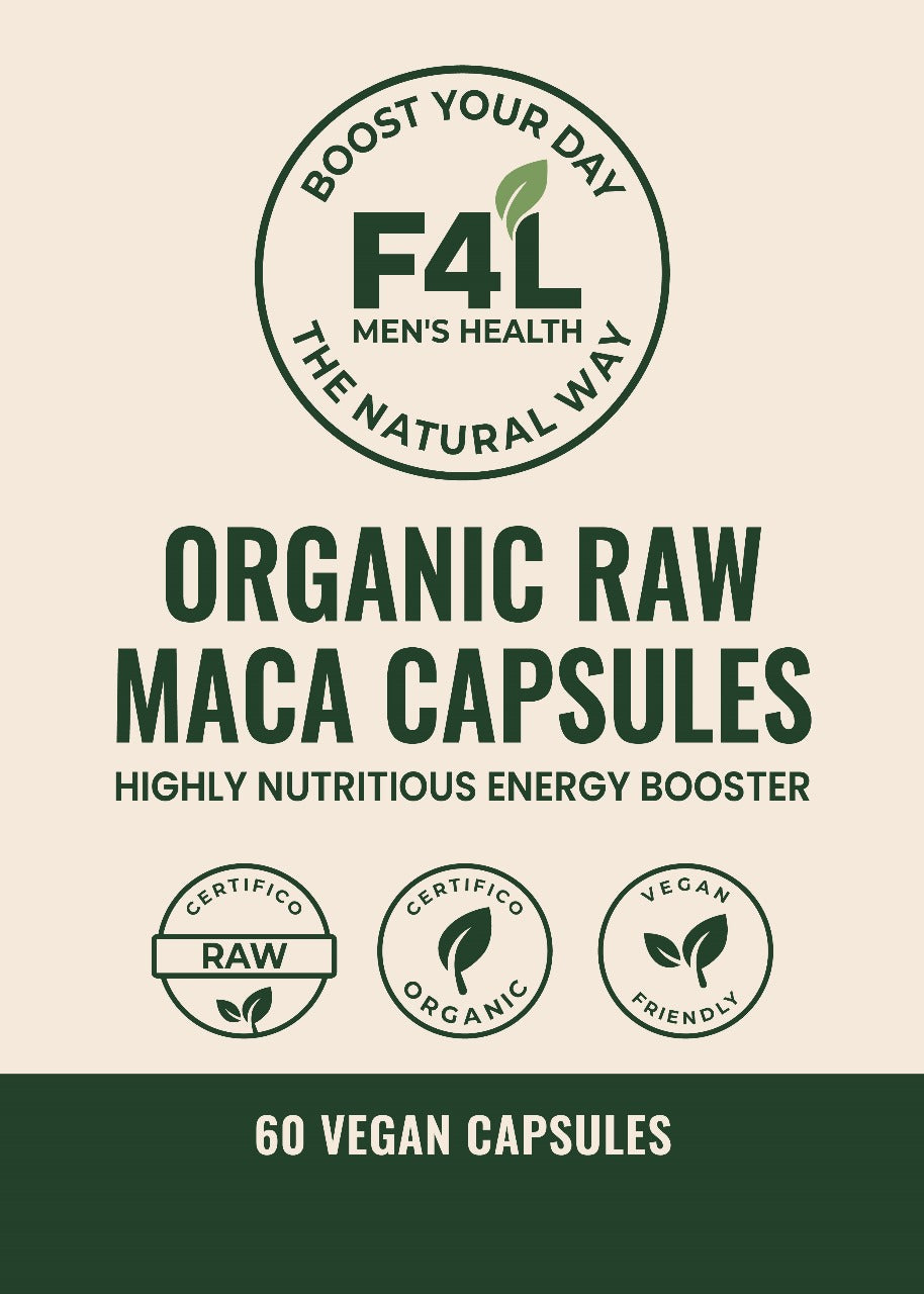 Organic Maca Root Capsules (60 Capsules)