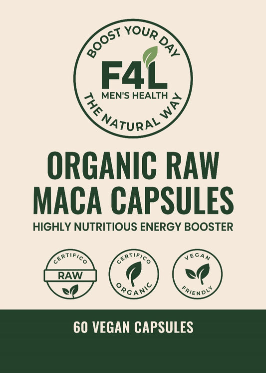 Organic Maca Root Capsules (60 Capsules)