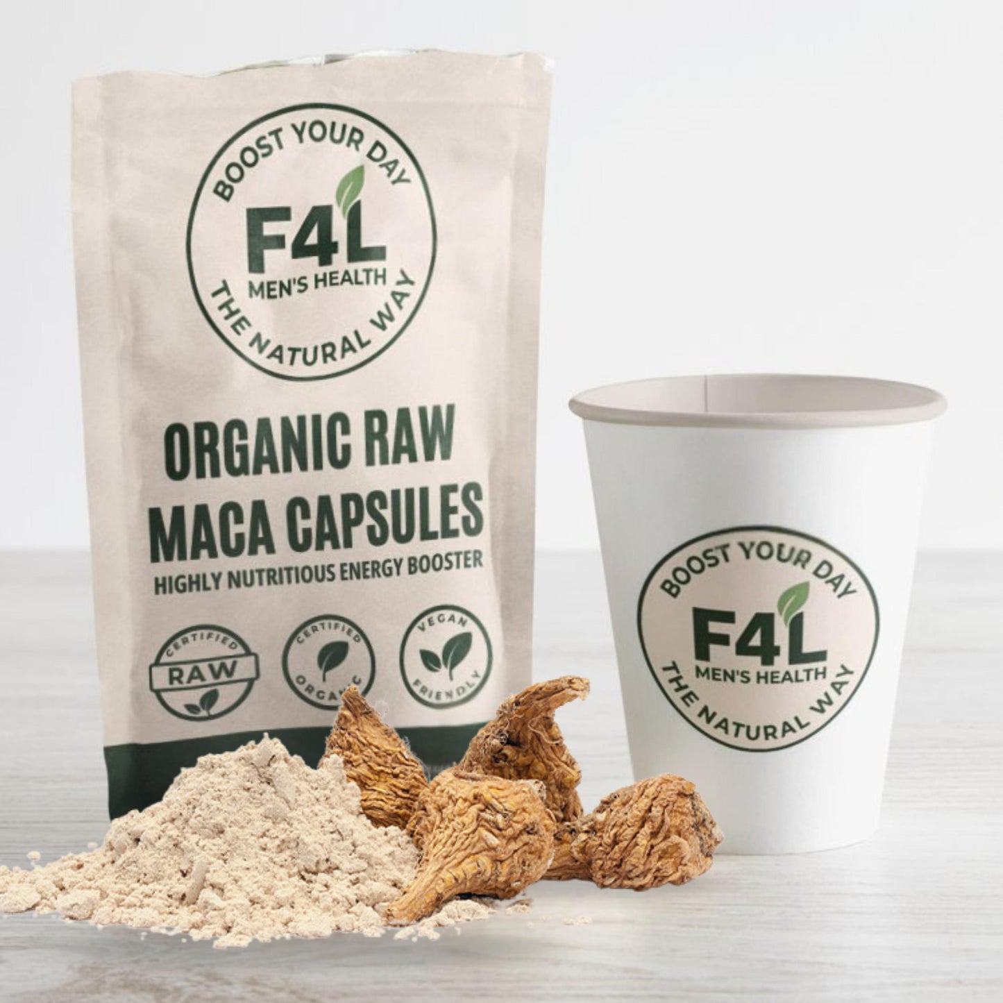 Organic Maca Root Capsules (60 Capsules)