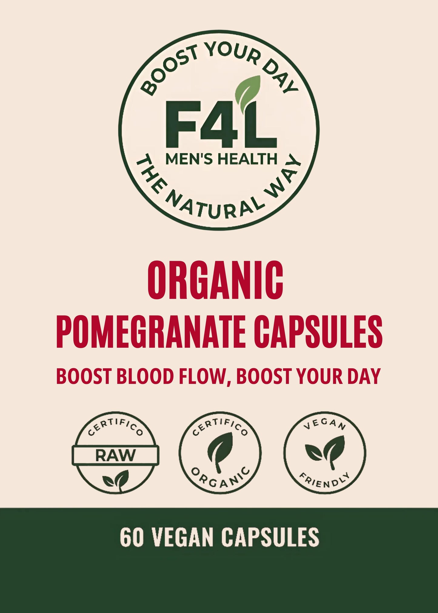 Organic Pomegranate Capsules (60 Capsules)
