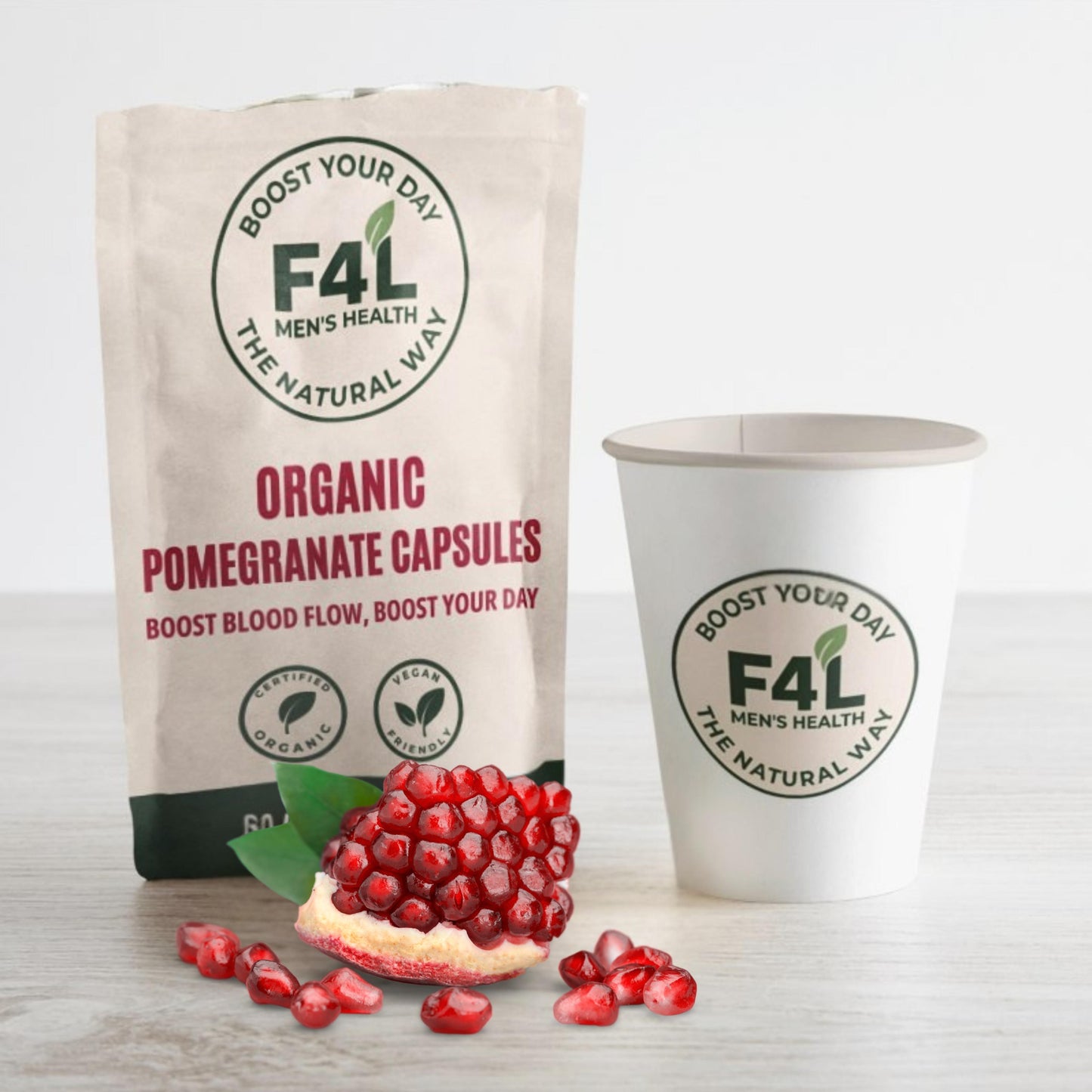 Organic Pomegranate Capsules (60 Capsules)